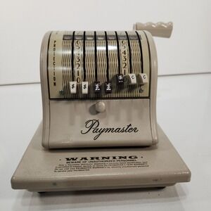 Vintage Paymaster Check Writer S-1000‎ Business Office Machine